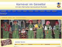 Tablet Screenshot of nkc-geiseltal.de